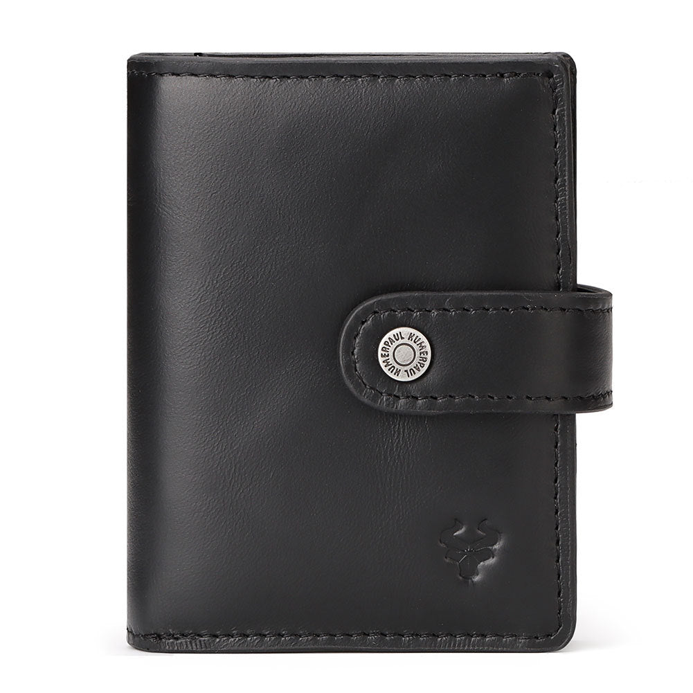 Men's Leather Card Holder RFID Antimagnetic Wallet