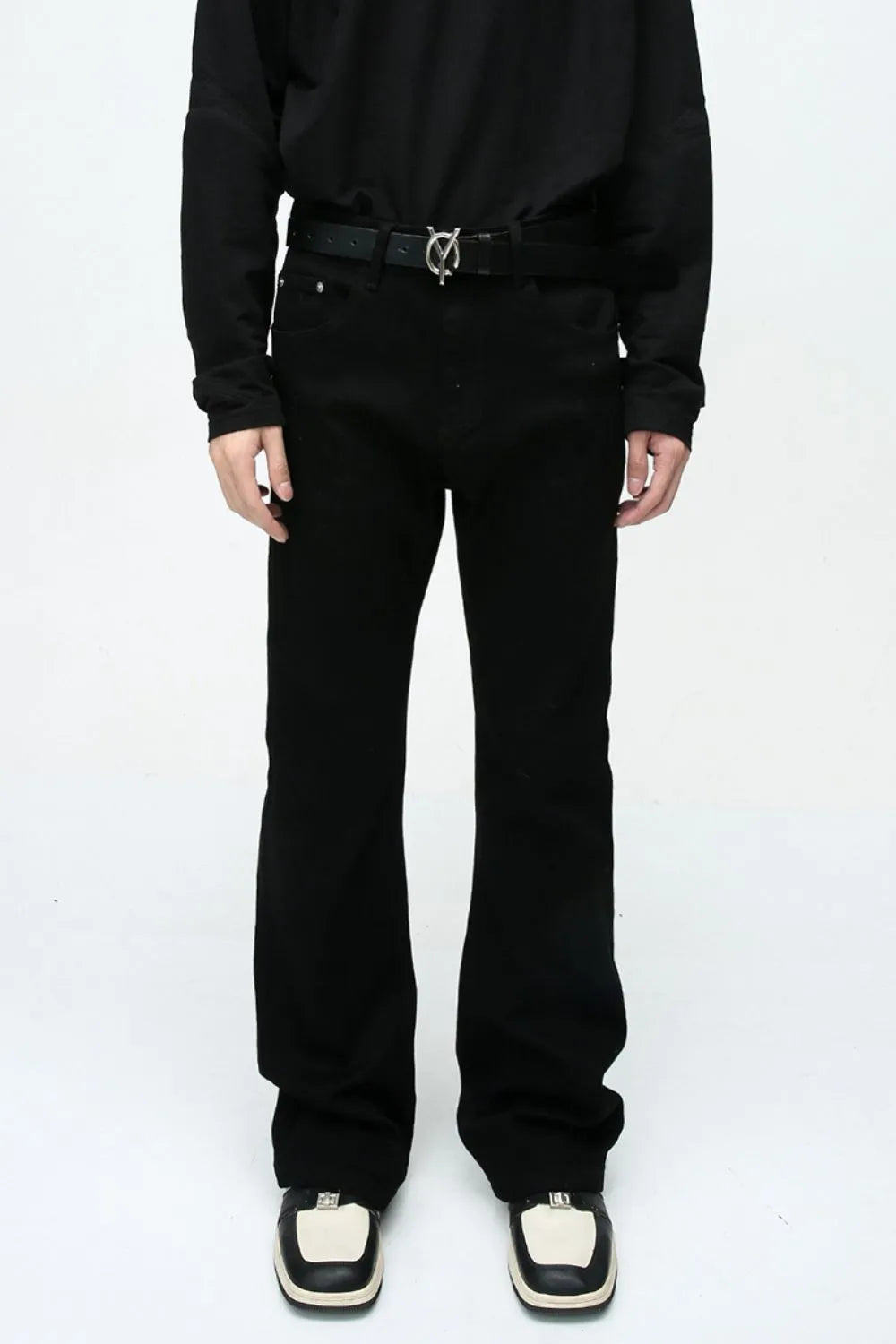 Mid Rise Jeans with Pockets - Premium Japanese Denim