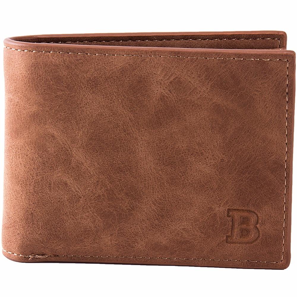 Men's Suede Leather Wallet