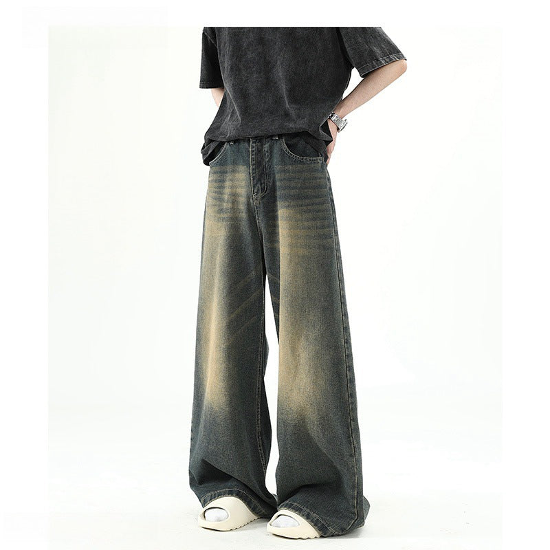 Loose Straight Tube Versatile Casual Floor Length Pants