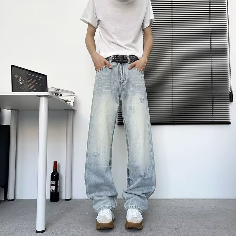 Loose and Versatile Cool Straight Leg Wide Leg Pants