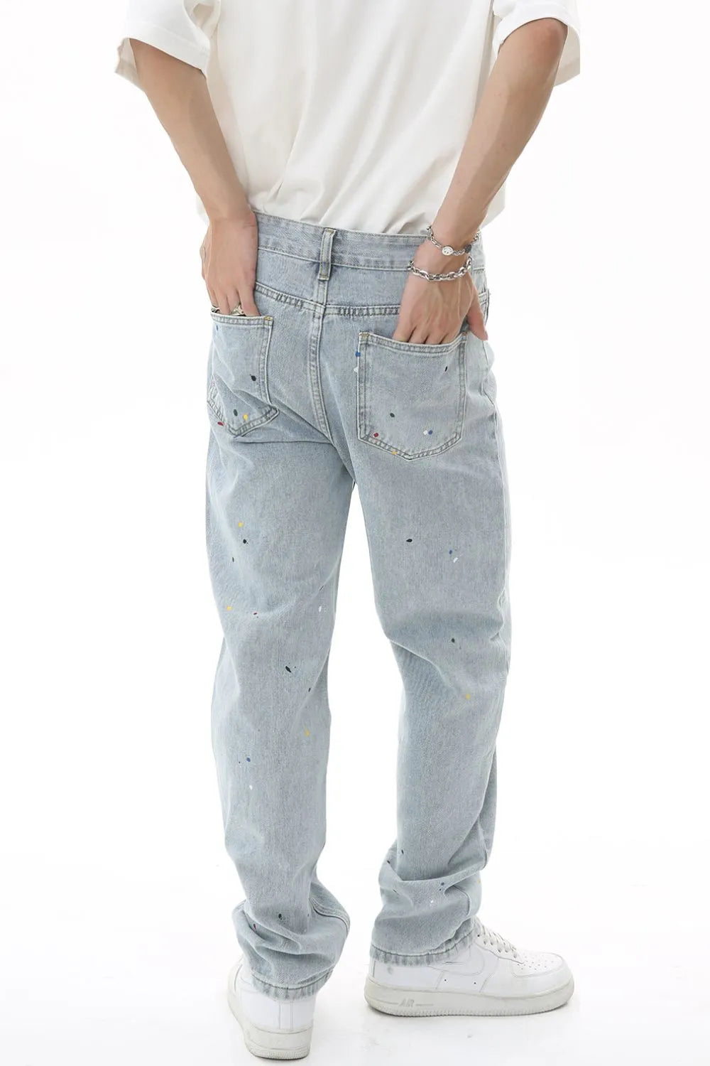 Premium Baggy Jeans with Pockets - Japanese Denim