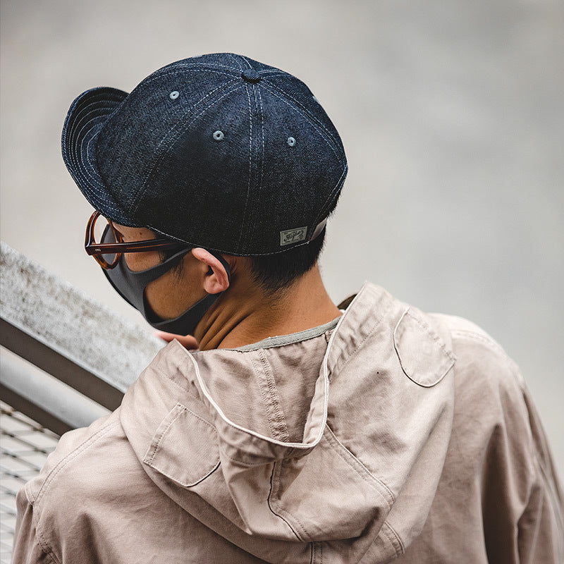 Workman's Japanese Denim Retro Duckbill Hat