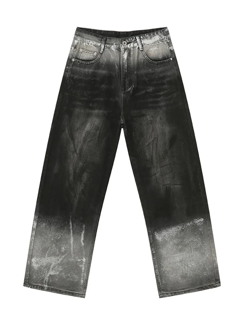 Premium Wide Leg Jeans with Pockets - Japanese Denim