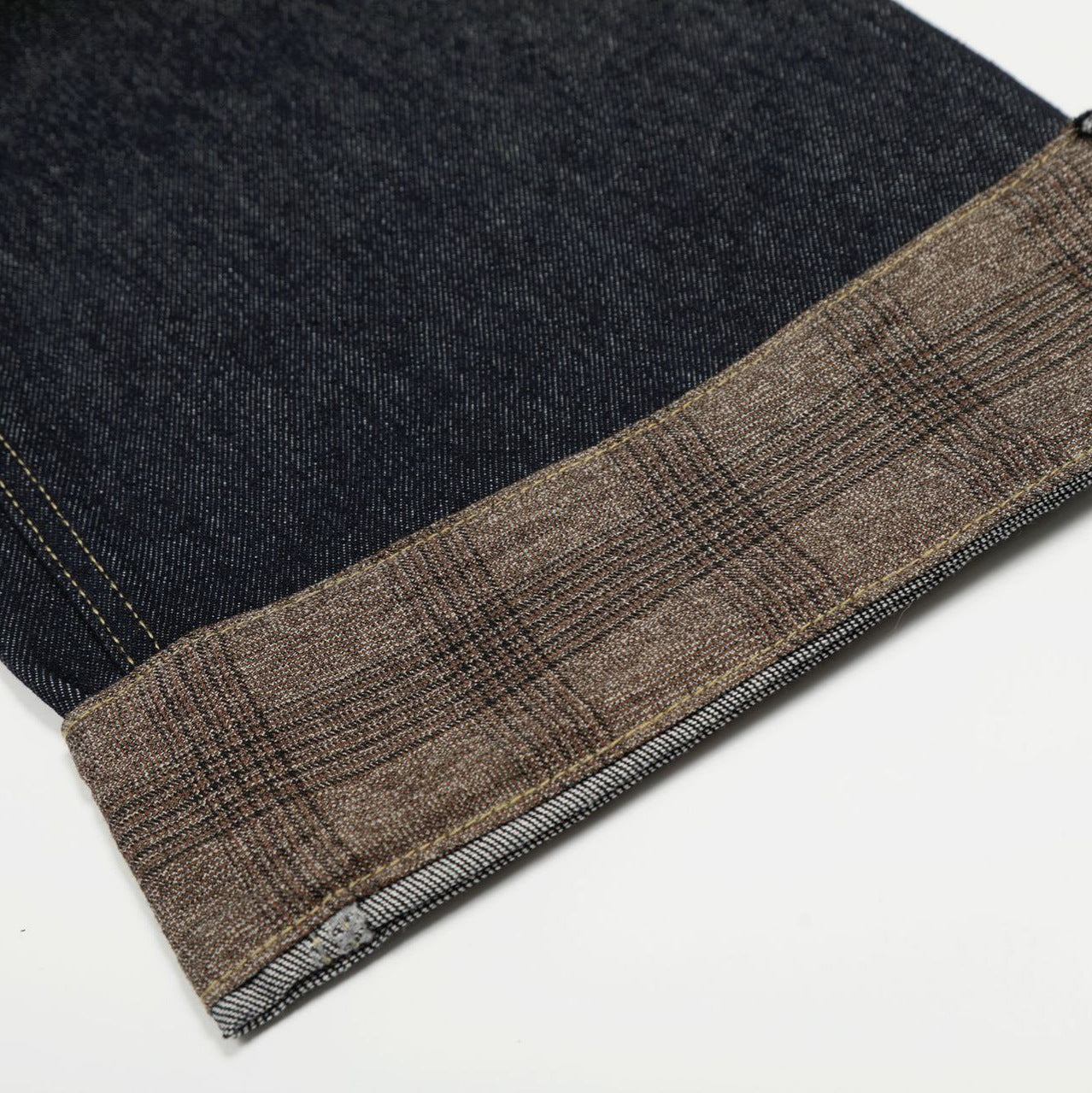 Unique Patchwork Design Denim Long Pants