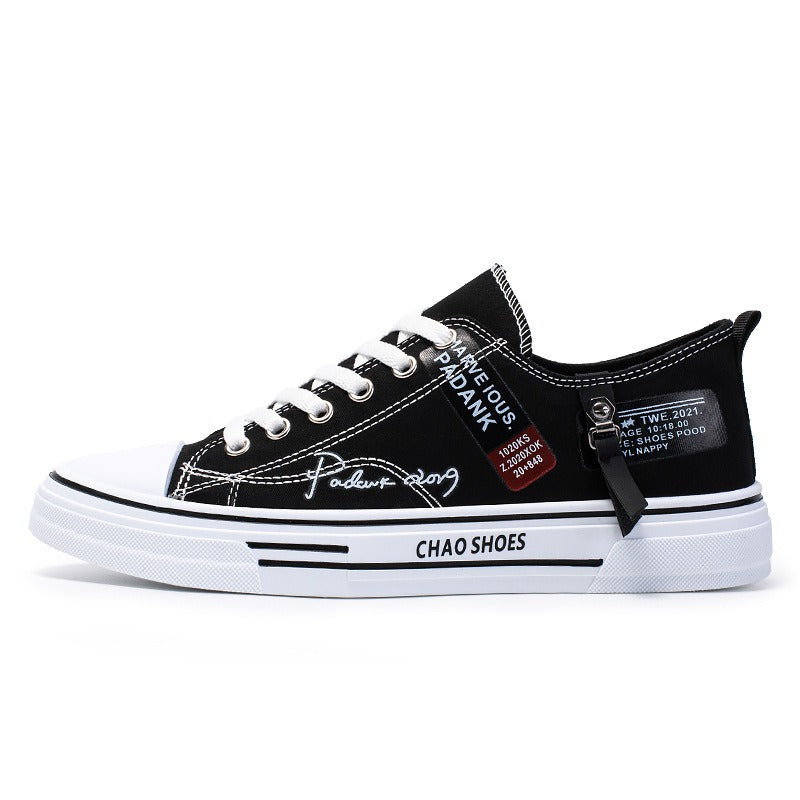 Men's Canvas Low Top Sneakers