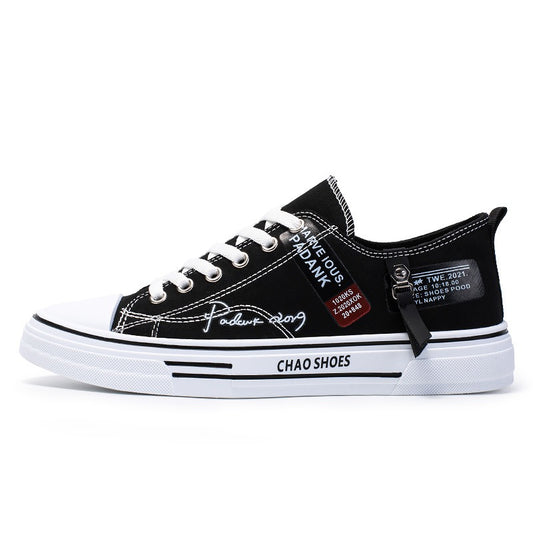 Men's Canvas Low Top Sneakers