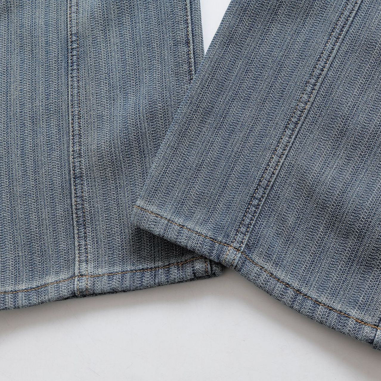 Warm Striped Straight Leg Slim Fit Pants for Women