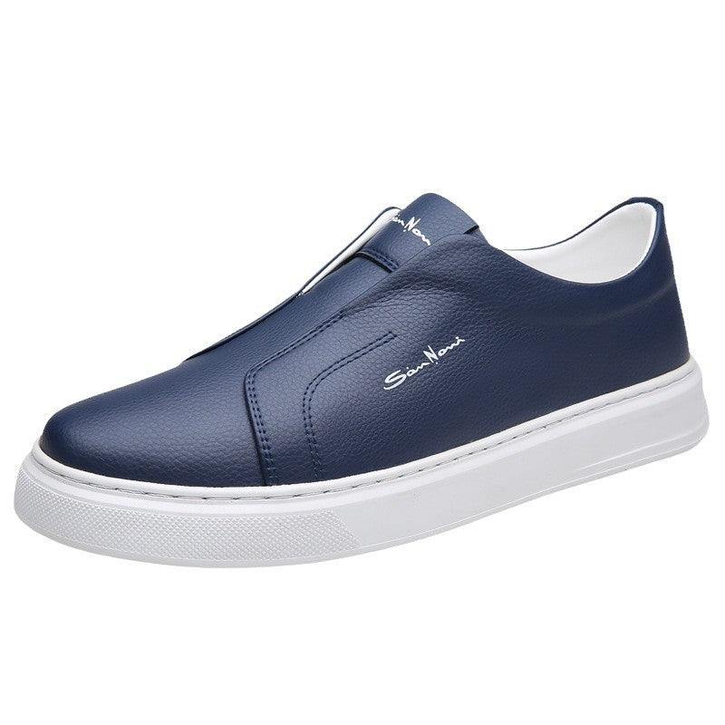 Casual Sneakers with Anti-Slip Lace-Up Flat Bottom and Soft Sole