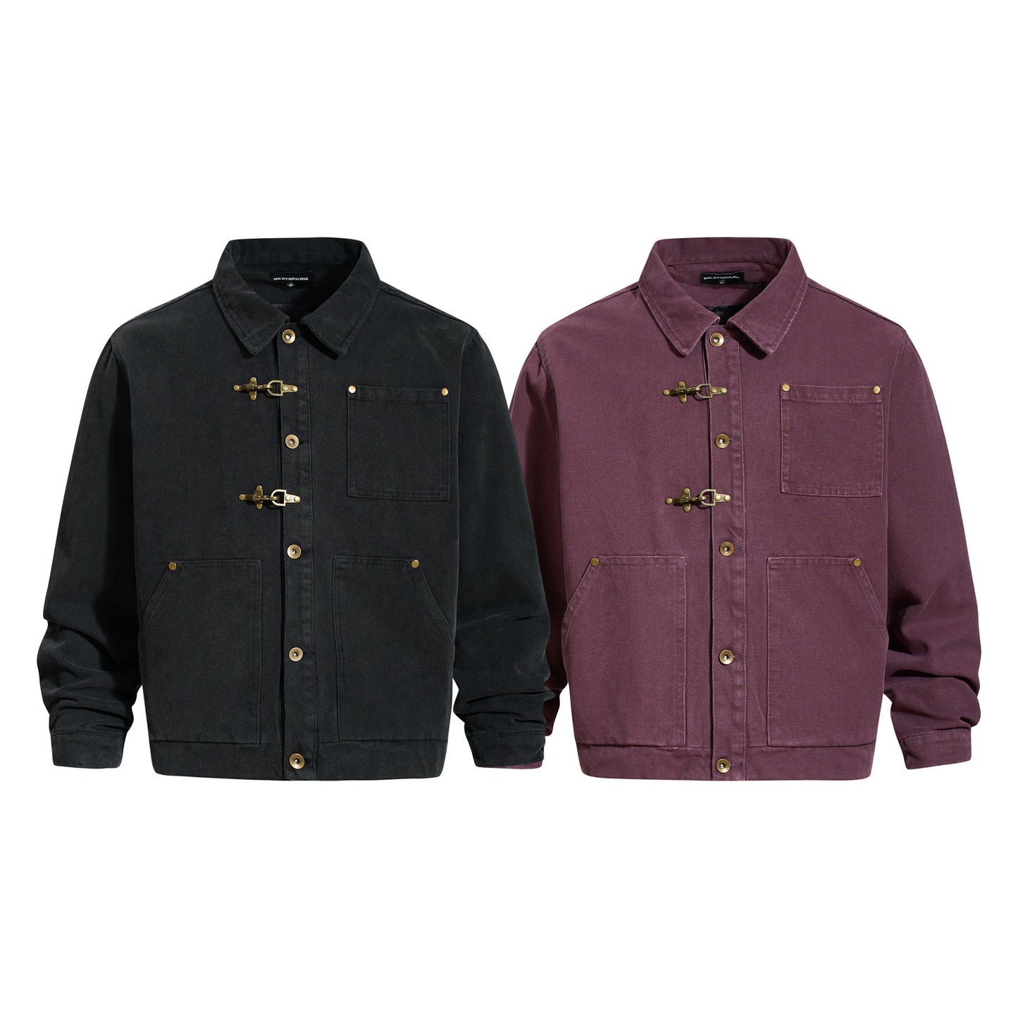 Detroit Style Denim Canvas Jacket