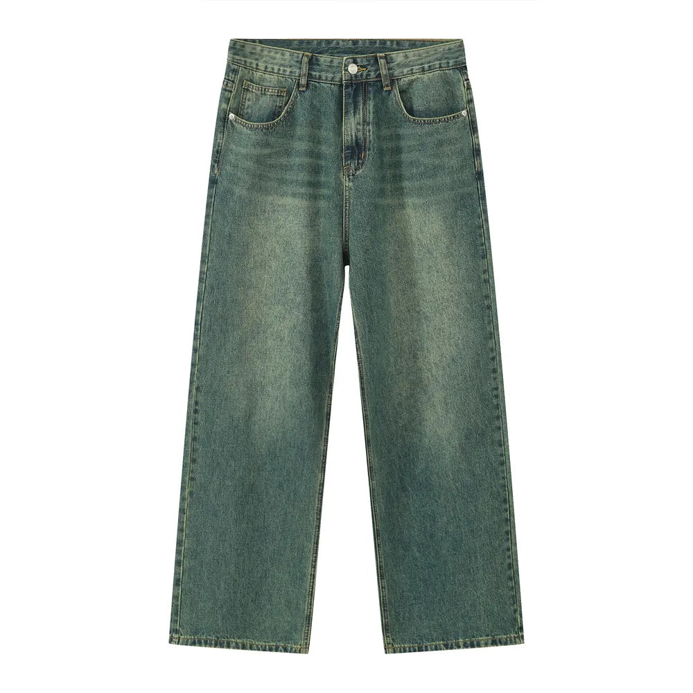 Premium Pocketed Baggy Jeans - Japanese Denim Quality