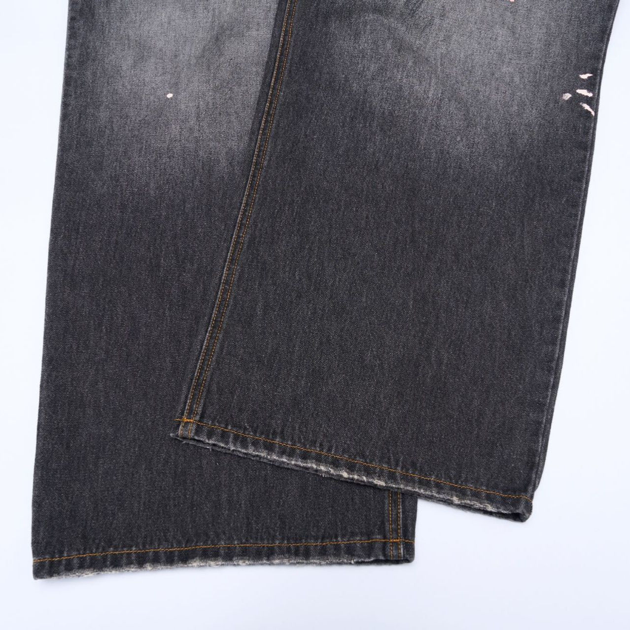Premium Retro Washed Denim Long Pants for Durability and Style
