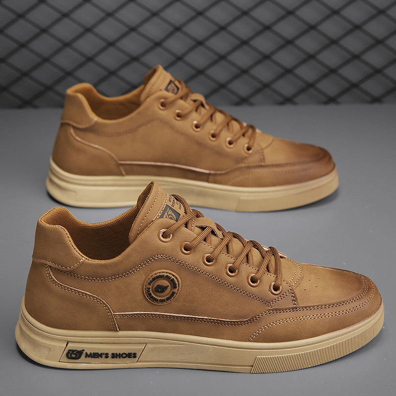 Men's Workwear Leather Shoes - Soft Soled Casual Shoes