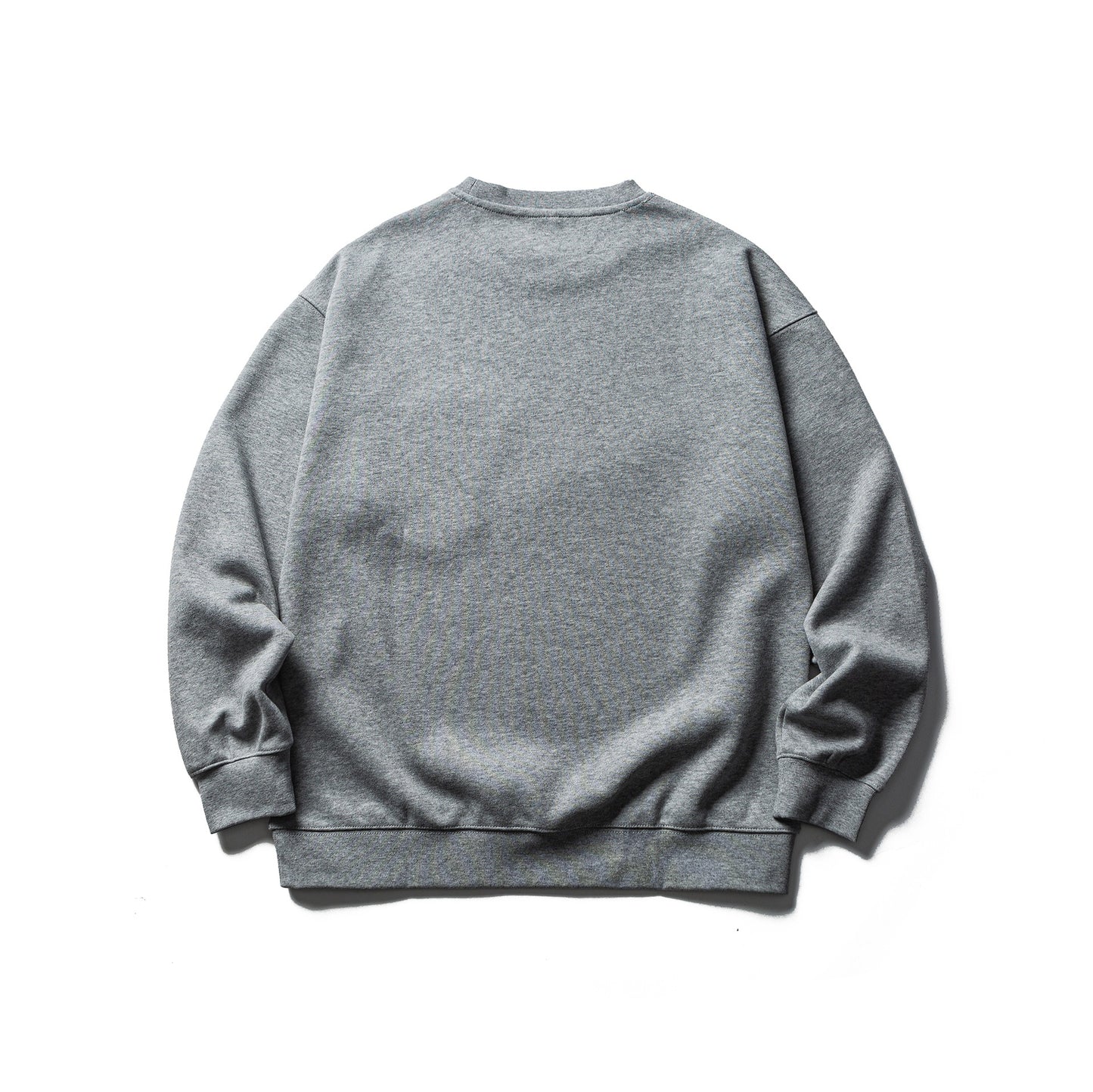 Pocket Design Casual Loose Fit Crewneck Sweater