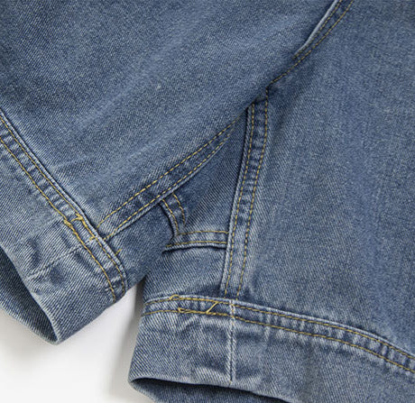 Premium Washed Denim Shorts for Modern Streetwear