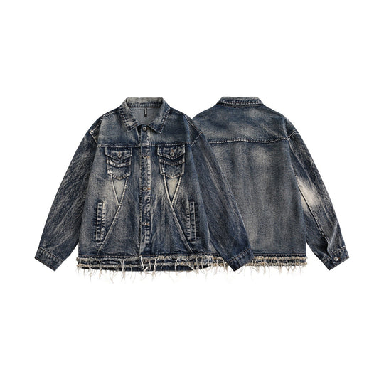 Vintage Denim Loose Casual Versatile Jacket