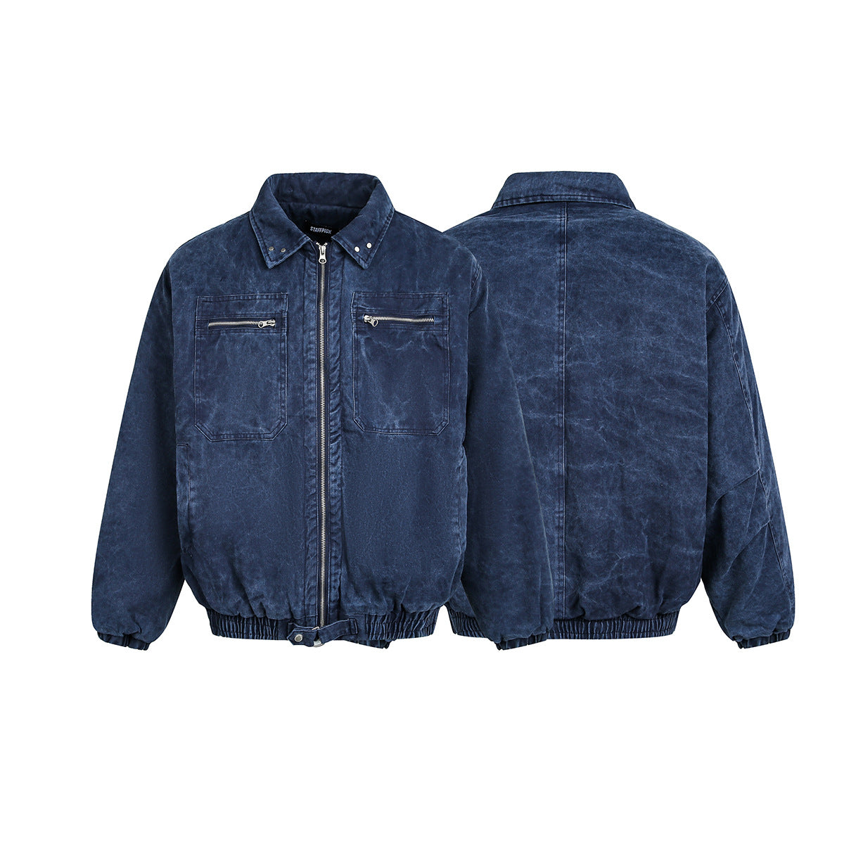 Washed Denim Cotton Jacket