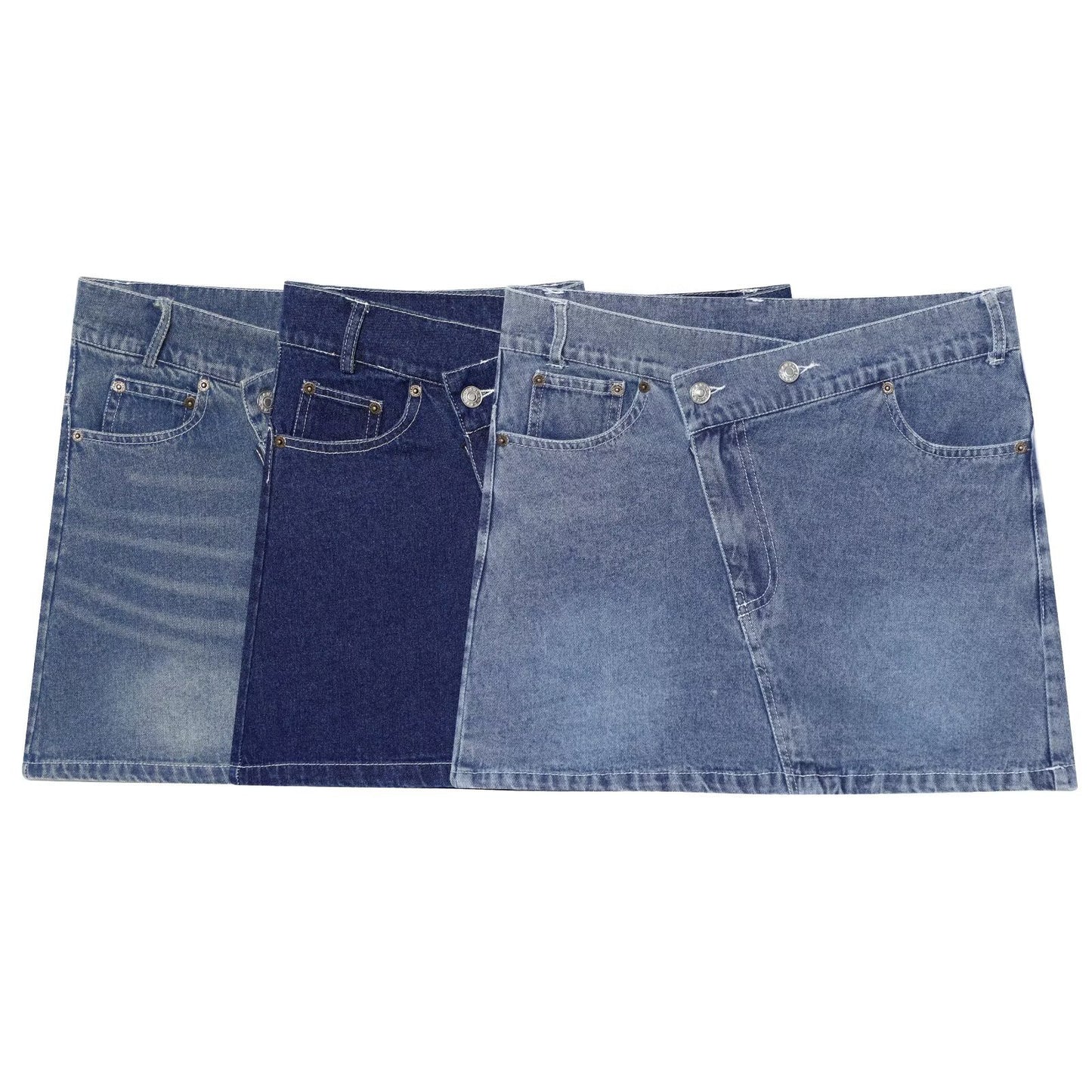 Women's Casual Versatile Denim Mini Skirt