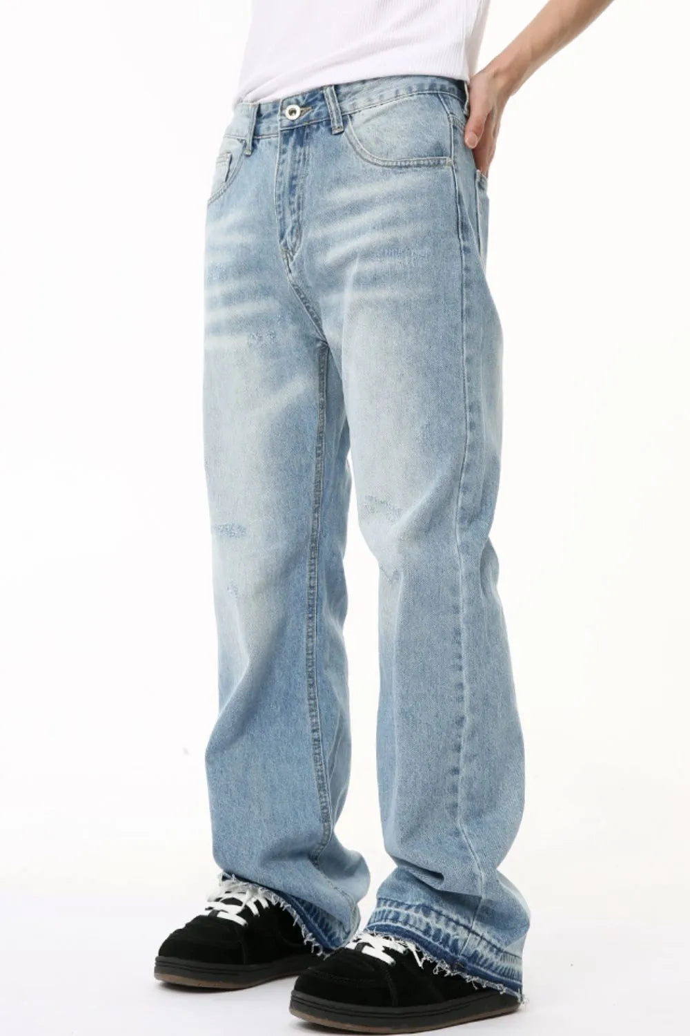 Premium Baggy Jeans with Pockets