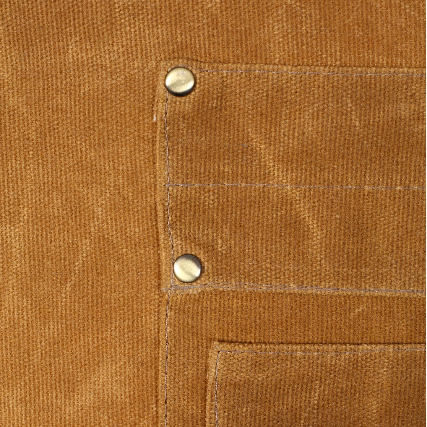 Heavy-Duty Waxed Canvas Carpenter Tool Apron - 18 oz