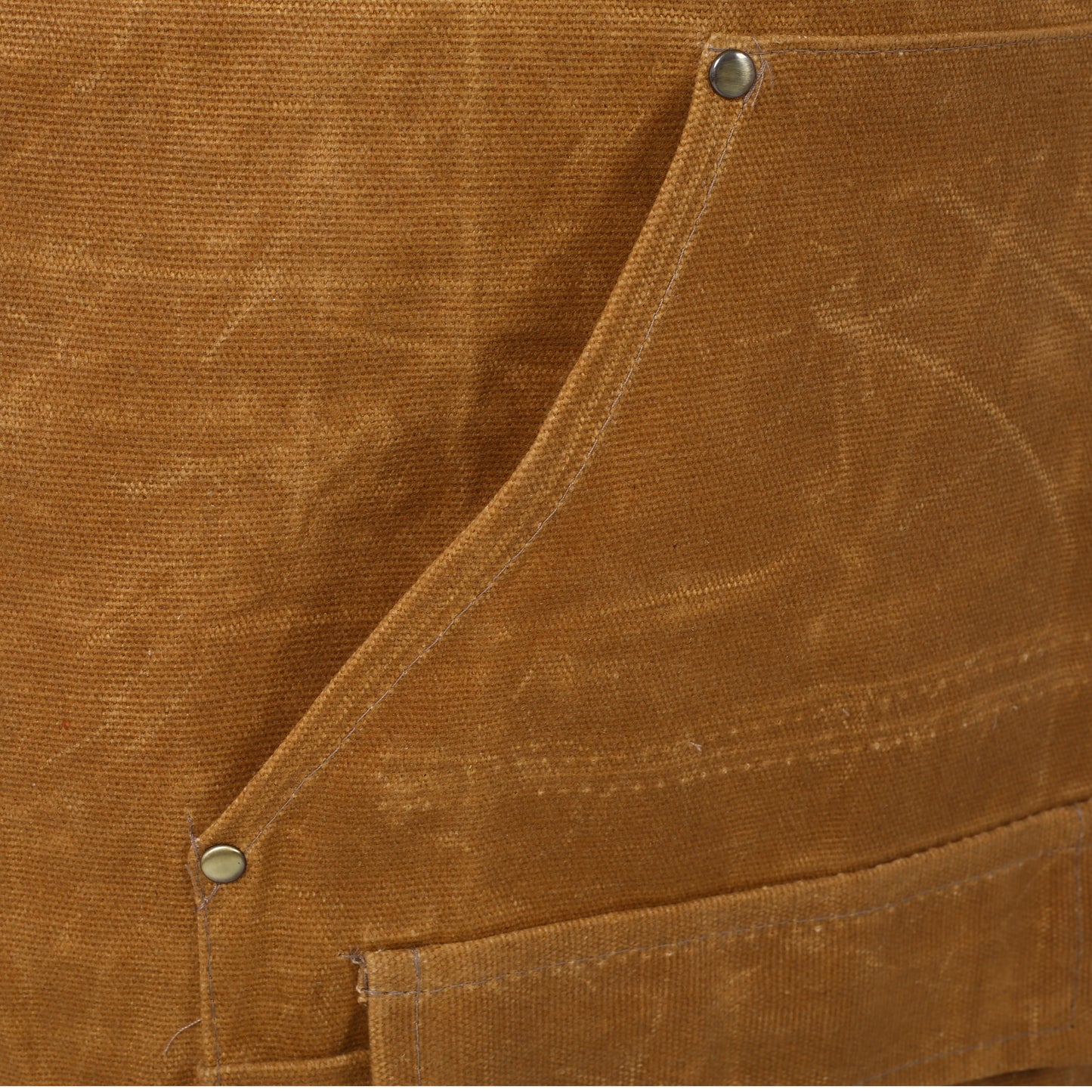 Long Heavy Duty Waxed Canvas Tool Apron