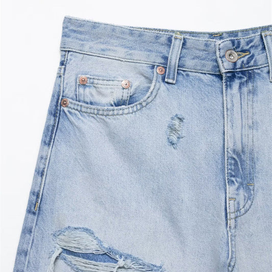 Casual Commuting Denim Pants