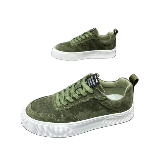 Men's Relaxed Lightweight Casual Suede Sneakers