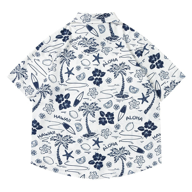 Hawaiian Short Sleeve Shirt for Couples