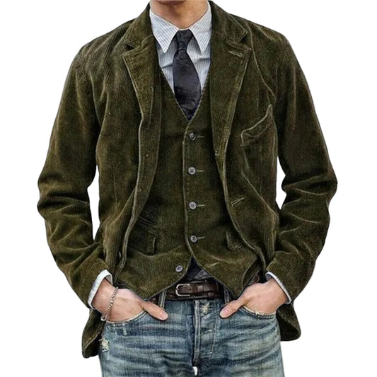 Men's Casual Solid Color Jacket for Men