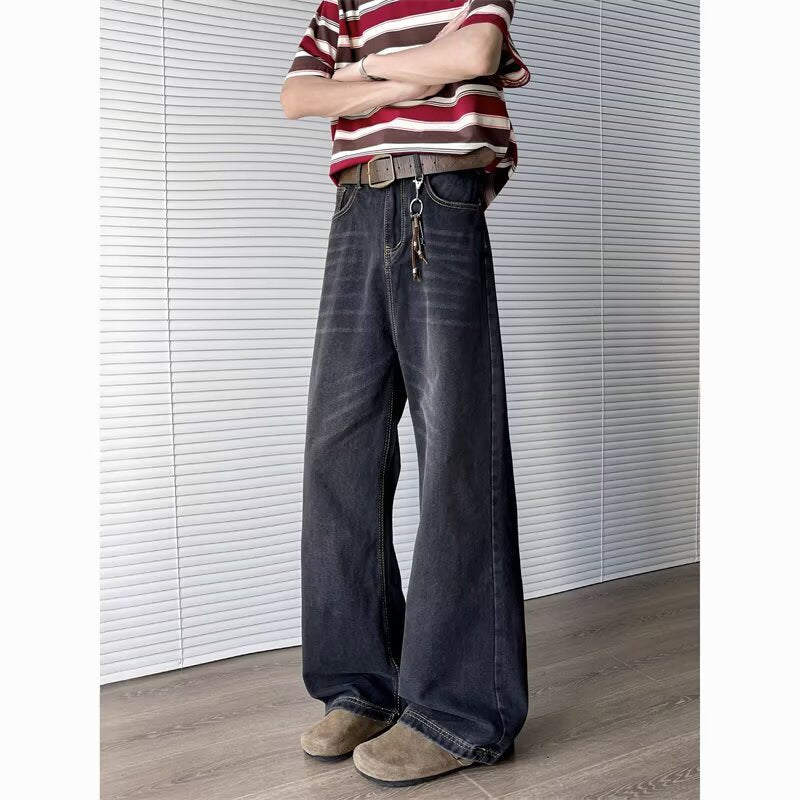 Loose Straight Leg Wide Leg Summer Retro Cool Pants