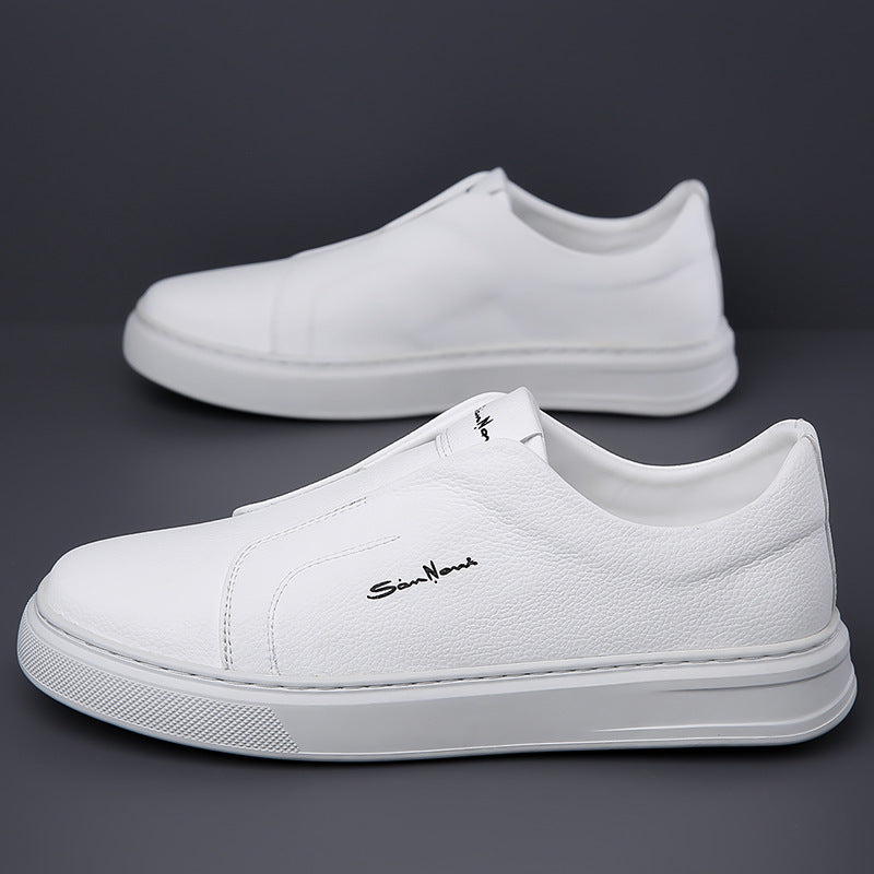 Casual Sneakers with Anti-Slip Lace-Up Flat Bottom and Soft Sole