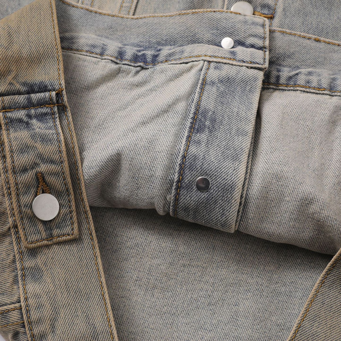 High-Street Unique Design Denim Jacket