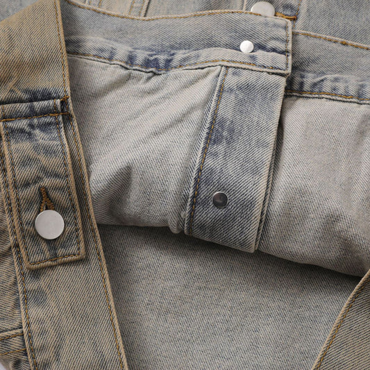 High-Street Unique Design Denim Jacket