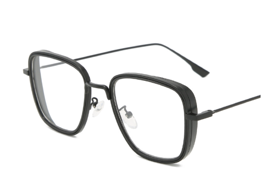 Steampunk Sunglasses Vintage Square Metal Frame UV400 Eyewear