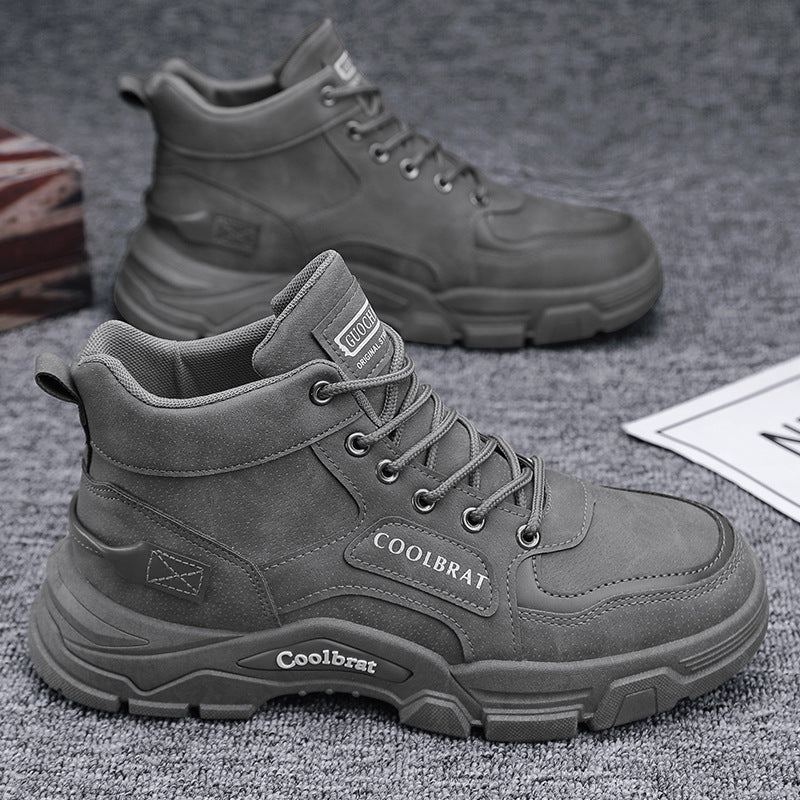 Men's Work Boots for Outdoor Hiking and Construction