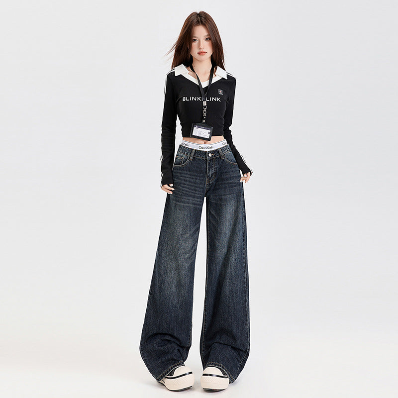 Women's Slimming Wide Leg Jeans