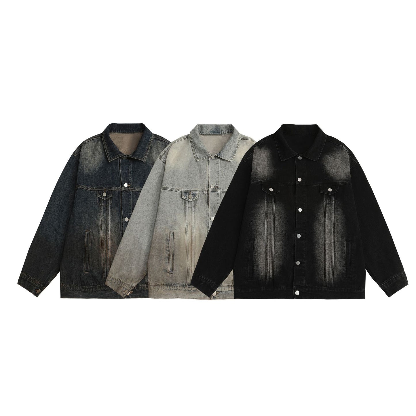 High-Street Unique Design Denim Jacket