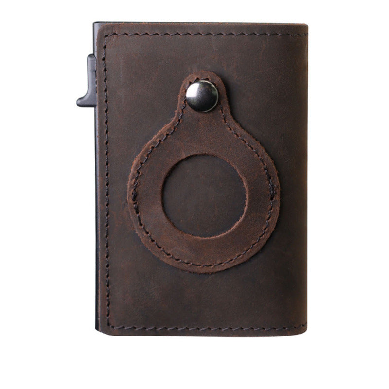 Leather Sliding Bi-Fold Wallet