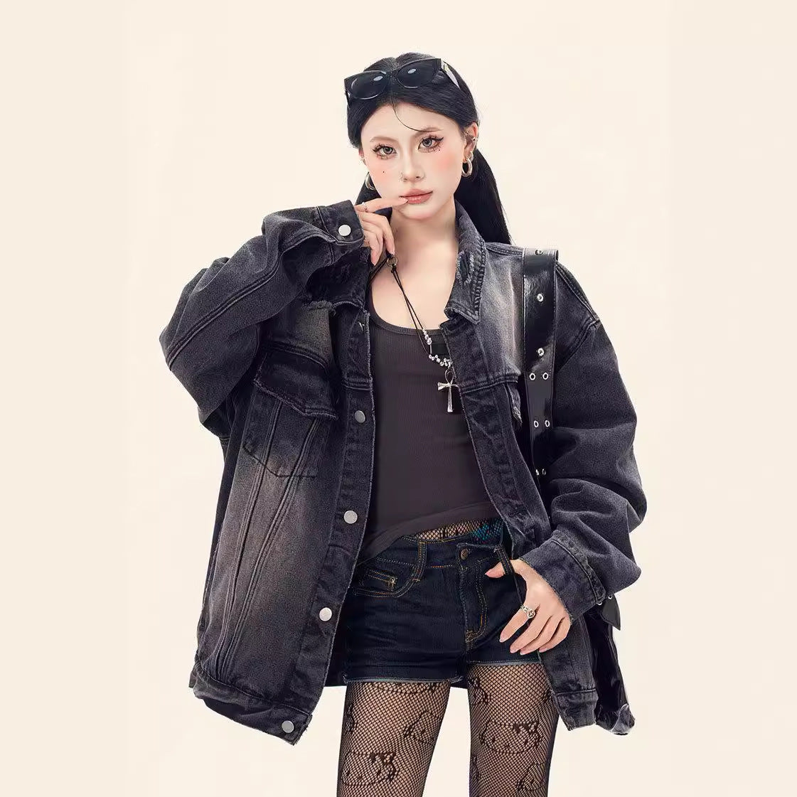 Wear and Tear Denim Jacket - Premium Japanese Craftsmanship