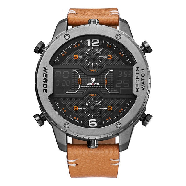 Men's Analog Quartz Sports Watch - Digital Calendar