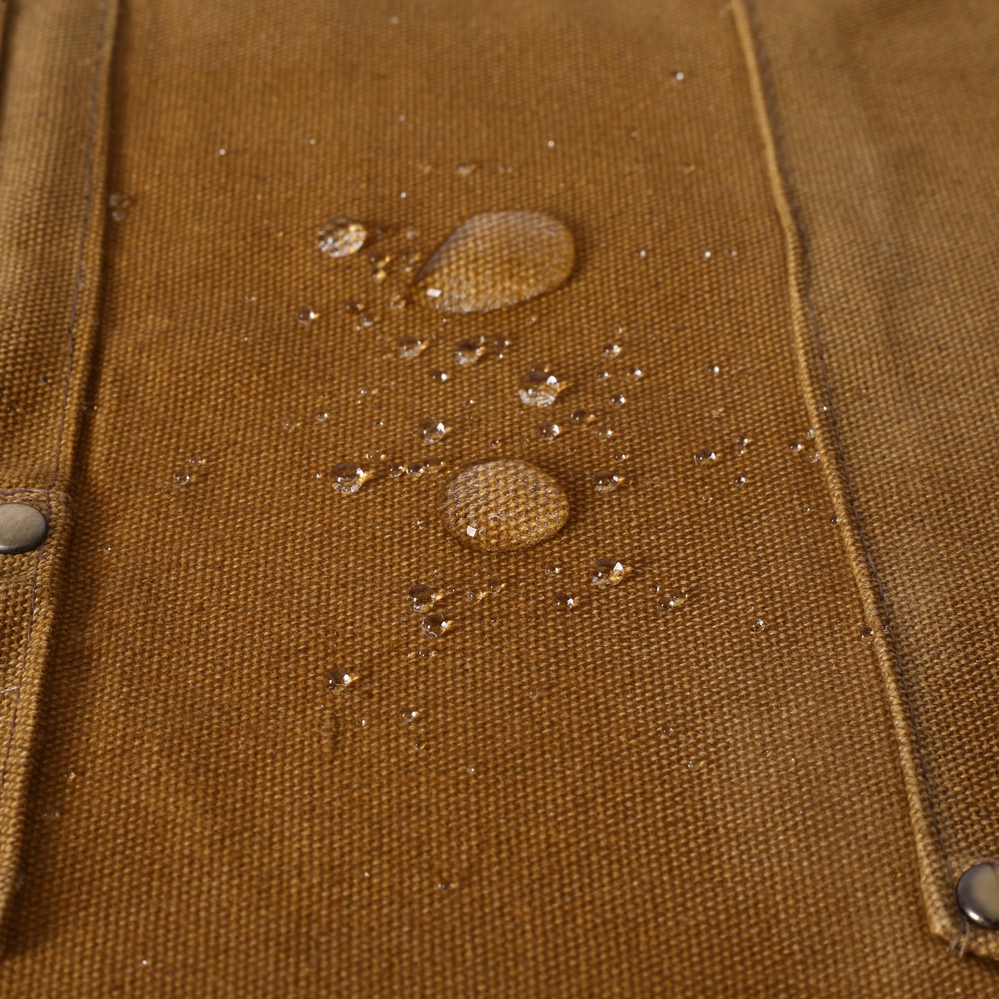 Heavy-Duty Waxed Canvas Carpenter Tool Apron - 18 oz