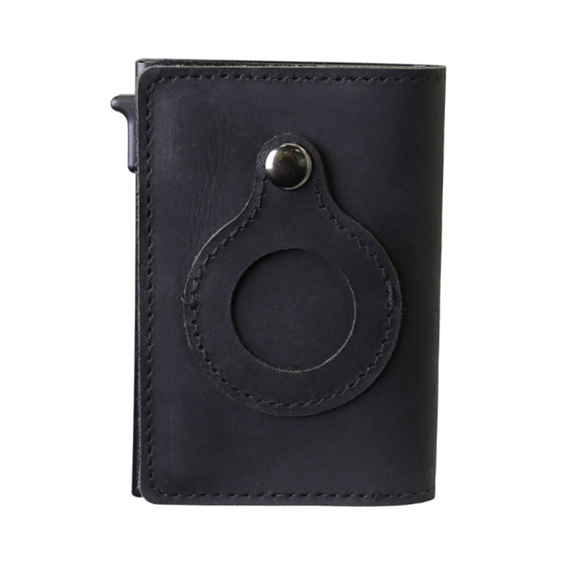 Leather Sliding Bi-Fold Wallet
