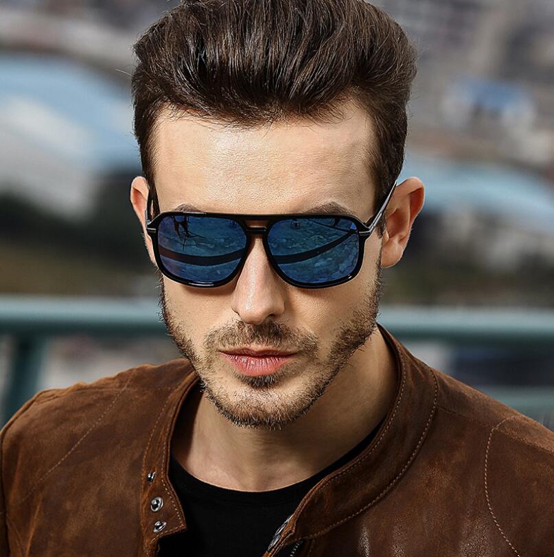 Oversized Sunglasses Men Polarized Mirror Goggles Driving Sun Glasses Designer Retro HD Driver Sunglass