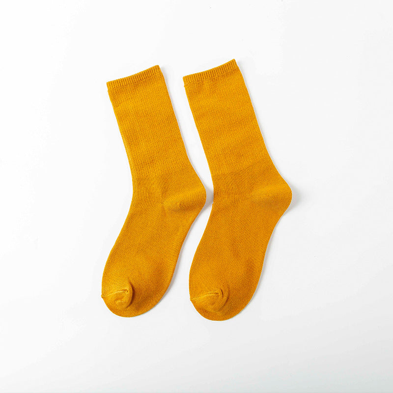 Japanese Cotton Socks - Two Stripe Retro Look