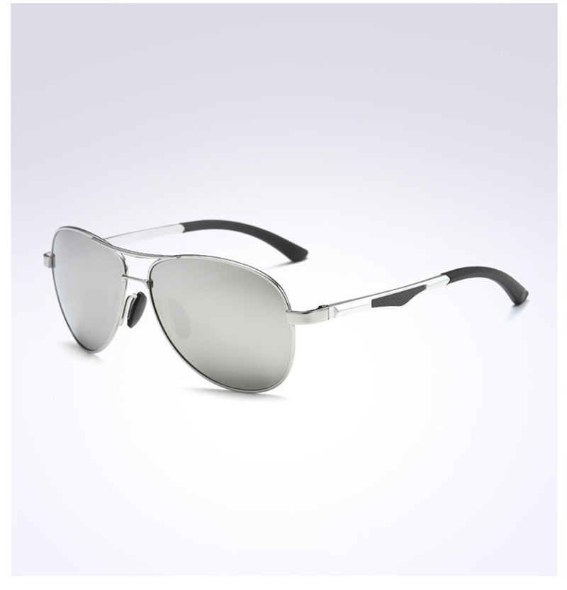 Polarized Aluminum Magnesium Aviator Style Sunglasses