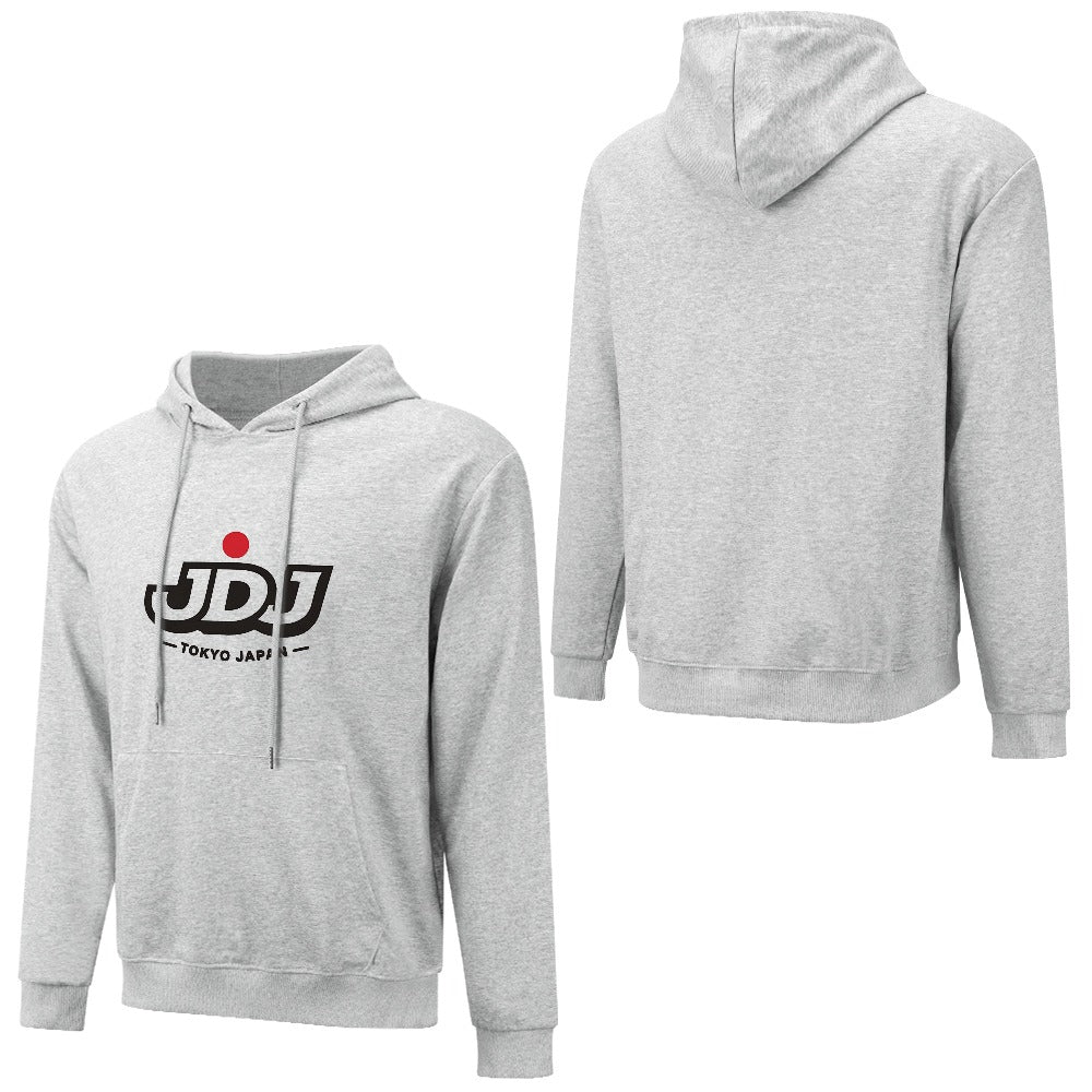 JDJ Tokyo Logo Pure Cotton Hoodie - Gray