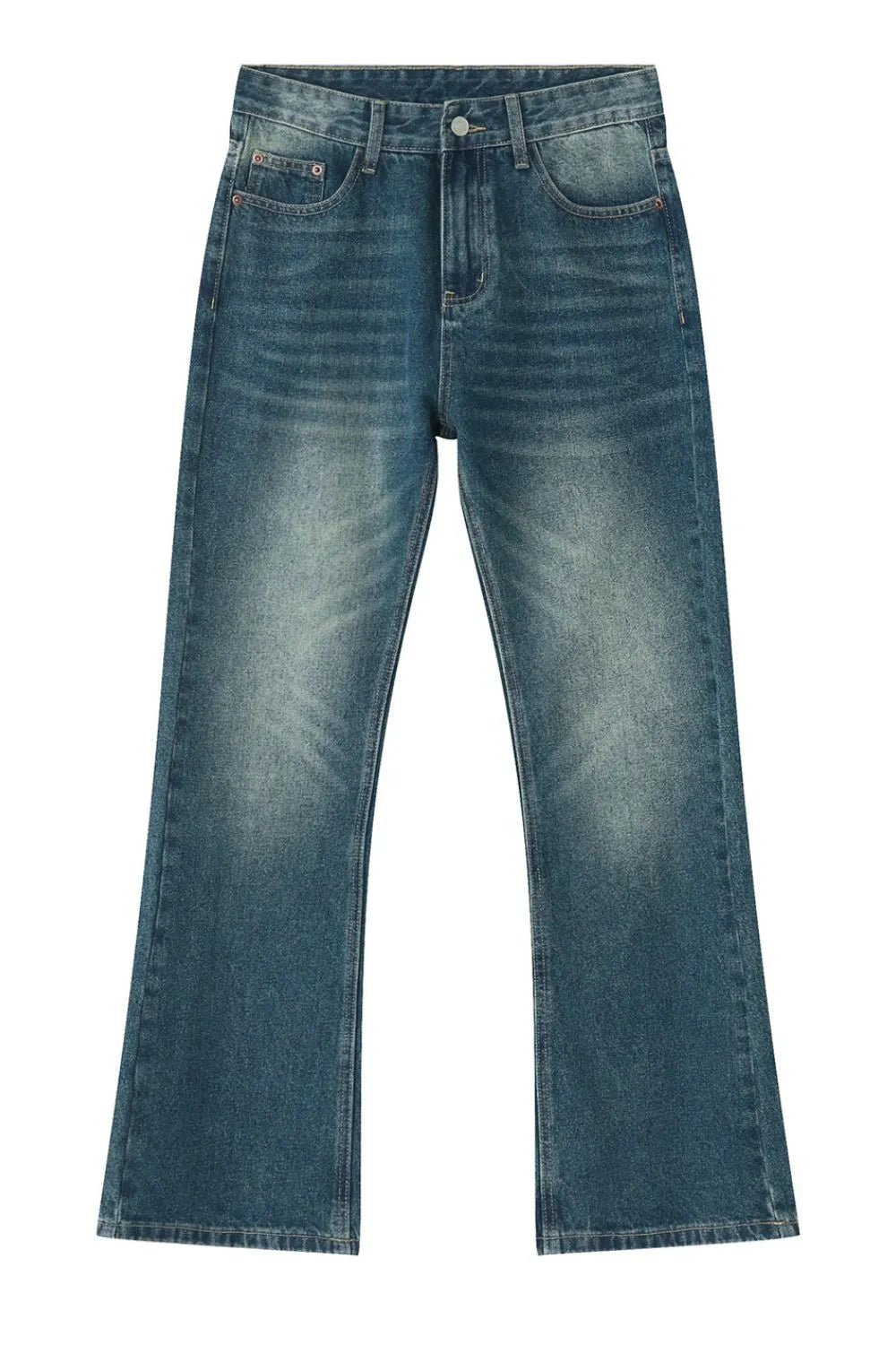 Mid Rise Jeans with Pockets - Premium Japanese Denim
