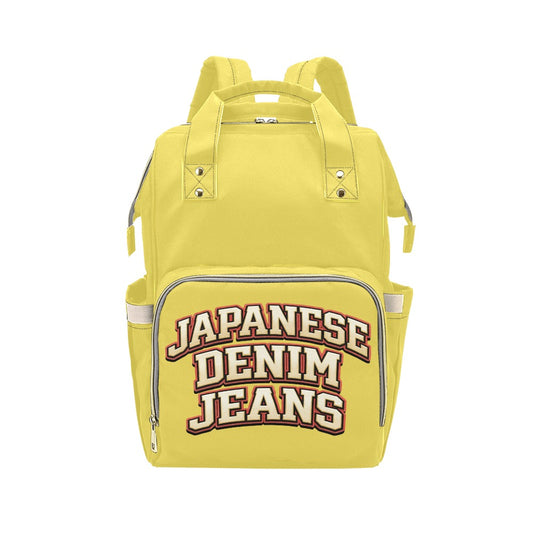 Japanese Denim Jeans University Backpack - Multiple Colors