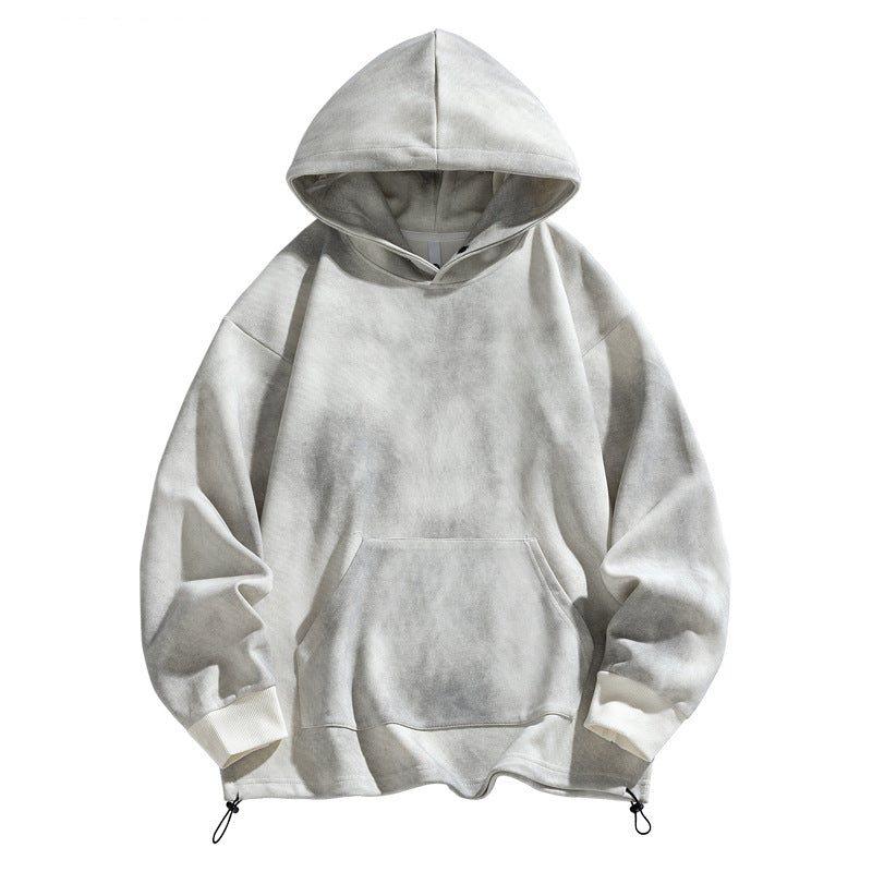 Men's Hot Washed Hooded Sweatshirt