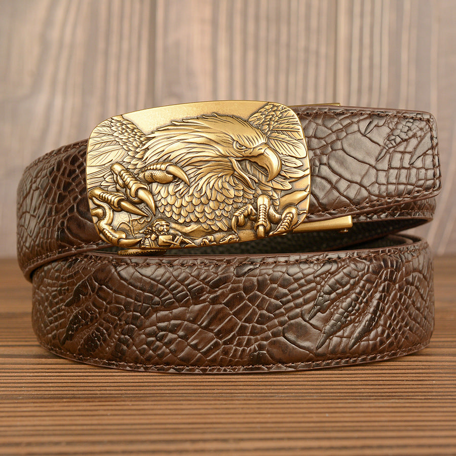 Top Layer Cowhide Belt Men